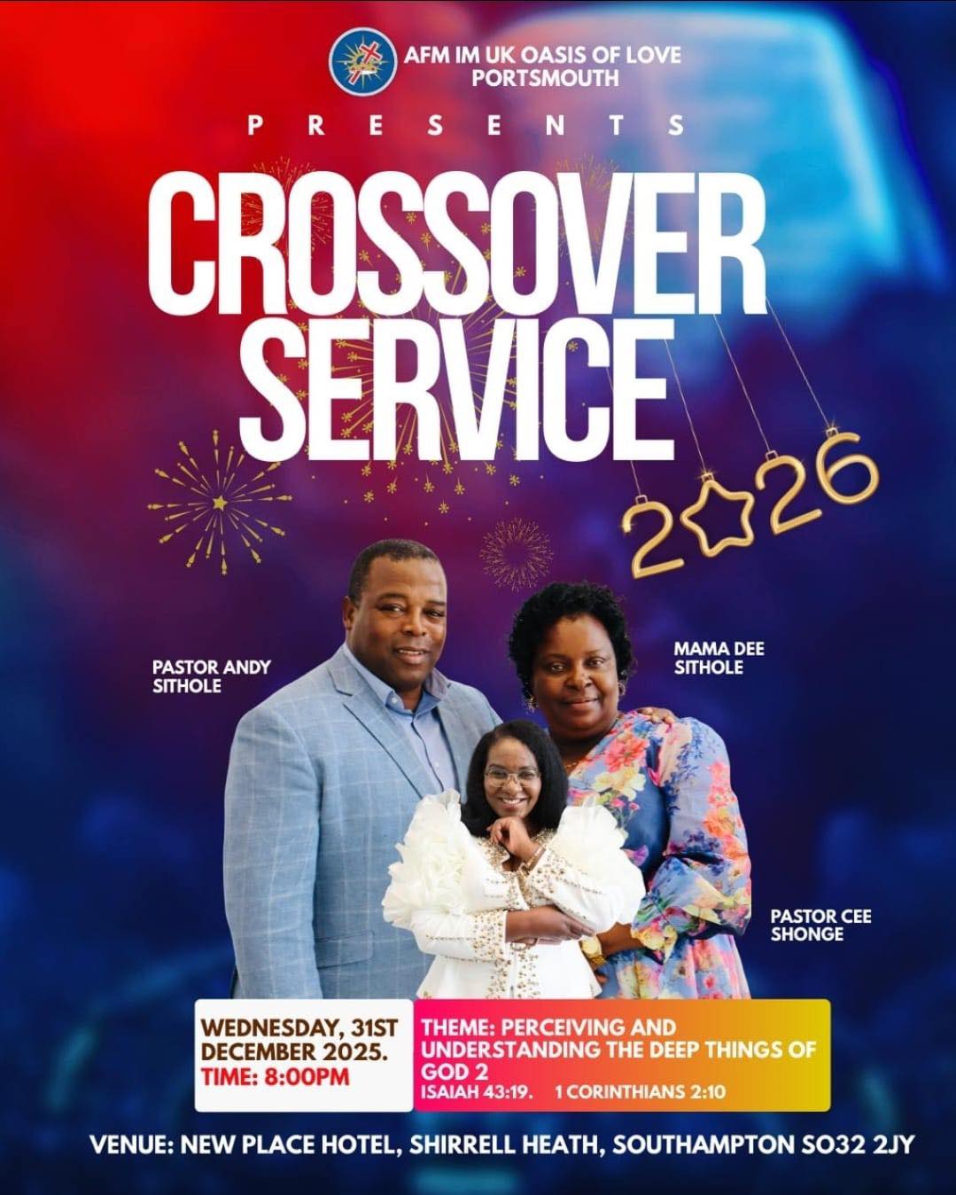 Crossover Service 2025 poster